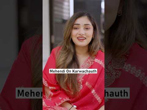 Mehendi on Karwachauth | Karwachauth Preparations | Indian Festivals | Indian Mom