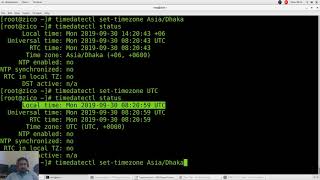 How to Set Time, Timezone and Synchronize System Clock Using timedatectl Command| wiz maverick