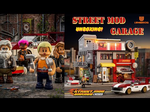 Lumibricks - L9088 Build the Ultimate 90s-Tuned Car Garage