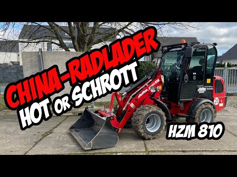 Chinese Wheel Loader/Compact Loader | HZM 810 | Review | User Experience Report | Self & Permanent