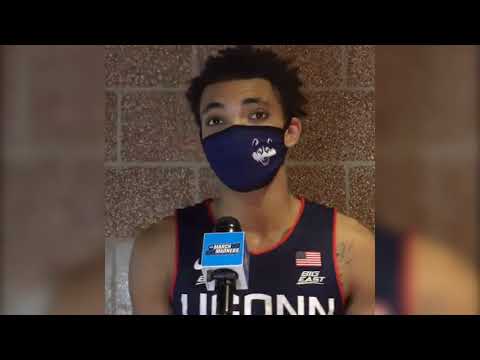 James Bouknight discusses UConn's Legends Classic win