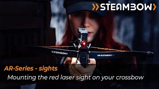 Laserový zameriavač Steambow AR-6 červený