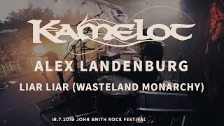 KAMELOT Alex Landenburg Drumcam &#39;Liar Liar (Wasteland Monarchy)&#39;  18.7.2019 John Smith Rock Festival