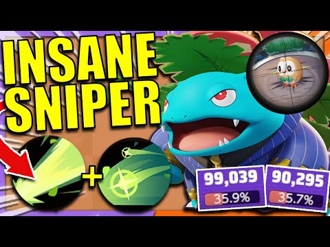 IS SOLAR BEAM VENUSAUR SECRETLY OP? INSANE CARRIES IN JUNGLE AND LANE | Pokemon Unite