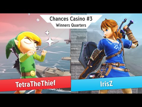 Chances Casino #3 - TetraTheThief (Toon Link) Vs. IrisZ (Link) - Winners Quarters - Smash Ultimate