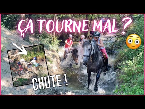 [LESSON] Horseback riding and a FALL! 😂 24/06/23 - CS'o Landreau