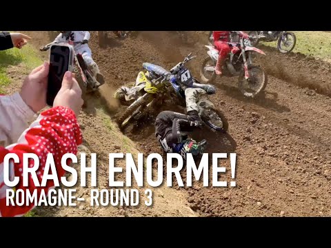 ELITE Motocross ROUND 3 ROMAGNÉ ! Les aventures du petit NICOLAS l'enfant SAUVAGE!
