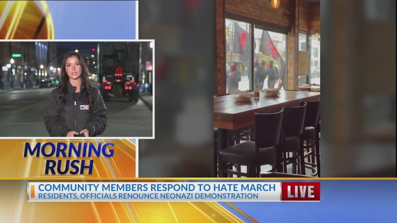 Columbus community members react to neo-Nazi march