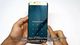 SAMSUNG Galaxy S7, S7 Edge - Password Unlock & Hard Reset