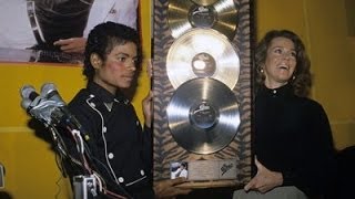 Michael Jackson receives the double platinum for 