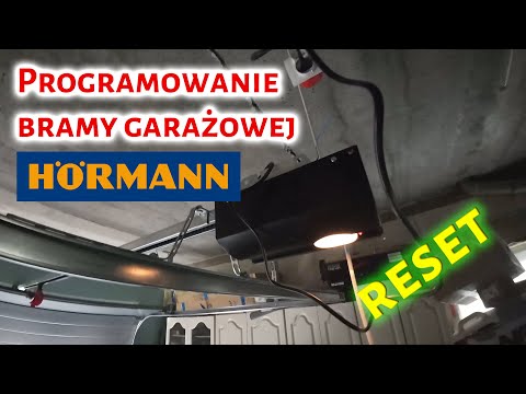 #86 Programuję bramę Hormann z napędem IsoMatic 500 - w końcu! #budowadomu #garaż
