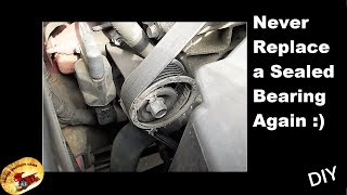 Make Your Drive Pulleys & Sealed Bearings LAST A LIFE TIME :)