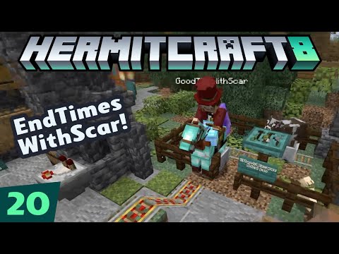 HermitCraft 8 ep 20 – End Times With Scar!
