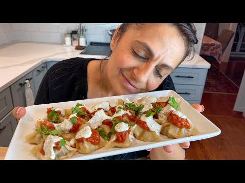 Mantu Recipe Afghan - Dumpings