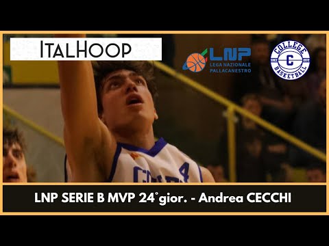 Andrea Cecchi - LNP Serie B MVP 24° giornata (Borgomanero vs Langhe Roero)