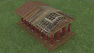 preview picture of video '3D Animation - Second Temple at Satricum'