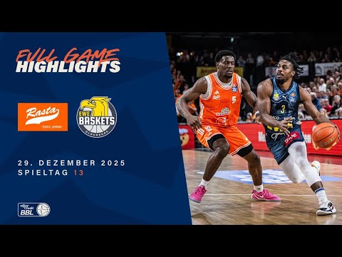 RASTA Vechta vs. EWE Baskets Oldenburg - Full Game Highlights - Spieltag 13, 25/26