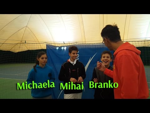 Michaela Laki, Branko Đurić, Mihai Alexandru Coman, Belgrade Open 2017, 30.12.2016.