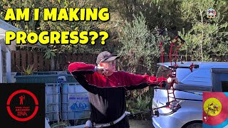 Archery Progress Test: Compound Bow Half Portsmouth After 1 Month