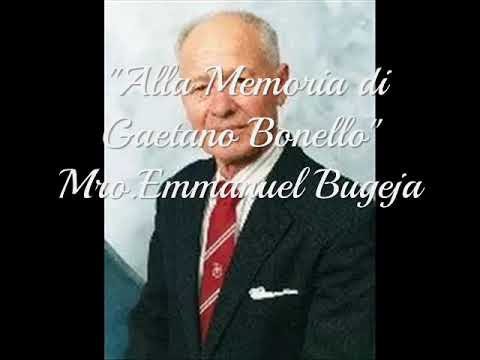 ''Alla Memoria di Gaetano Bonello'' Mro E Bugeja