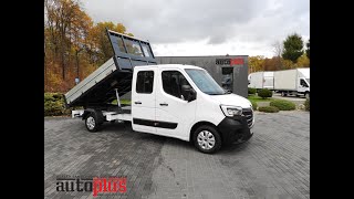 Camion-benne < 3.5t Renault MASTER WYWROTKA PODWÓJNA KABINA DOKA 7 MIEJSC TEMPOMAT NAWIGACJA | Image 4 - Autoline