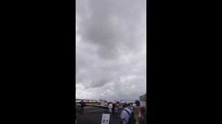 preview picture of video '2X Danish F-16 flyby at Roskilde Airshow 2013'