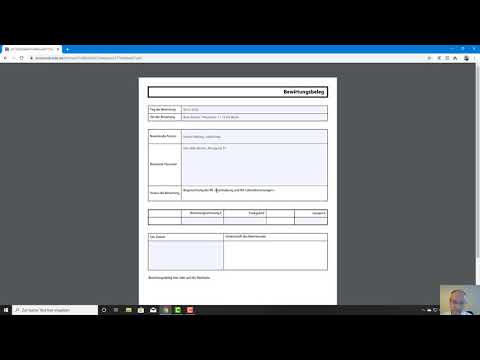 Buchhaltung für Anfänger, Bewirtungsbeleg   Ausfüllen eines Bewirtungsbeleges