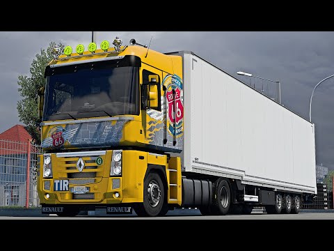 4K | ETS2 1.43 | Grand Utopia | Renault Magnum 480 | Malterre 󠁧󠁢󠁳󠁣 - Quartier du Stade