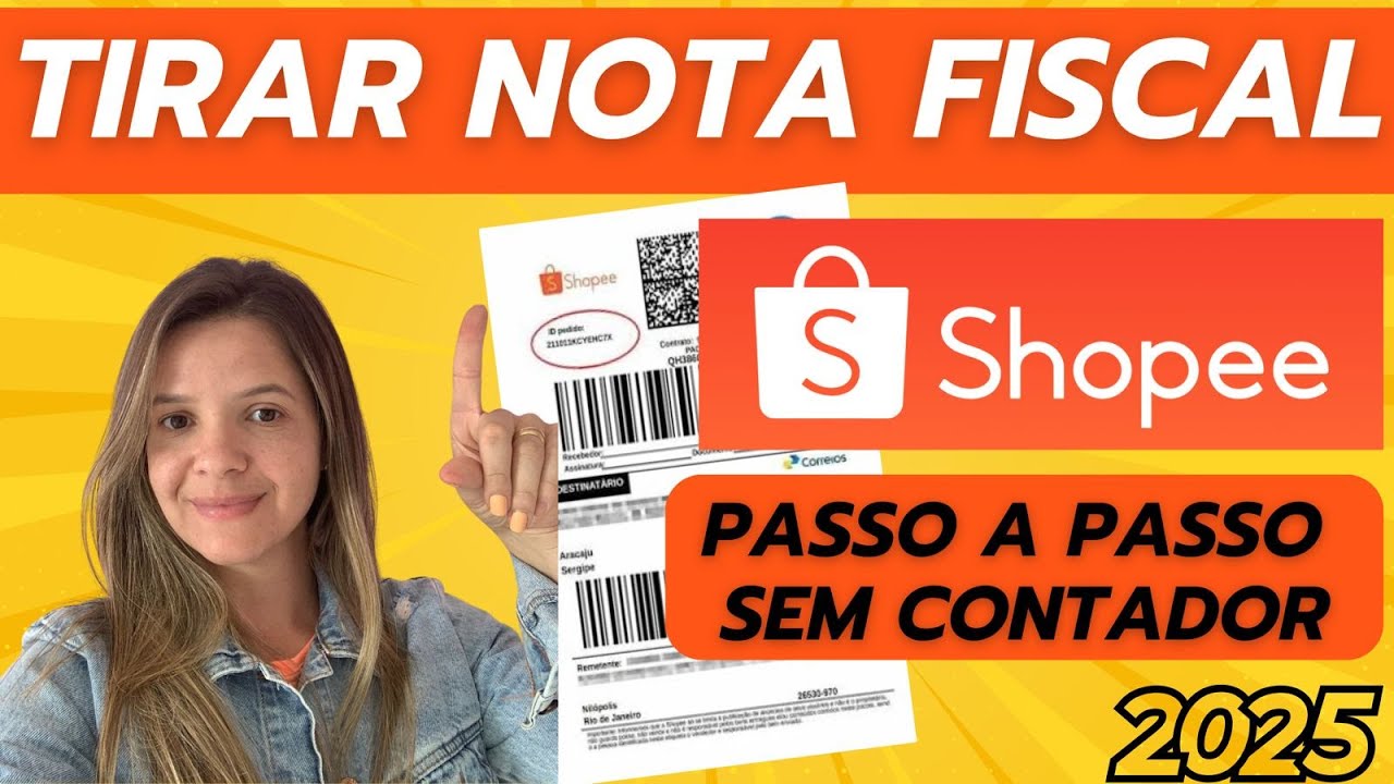 Como emitir nota fiscal na Shopee Passo a Passo!