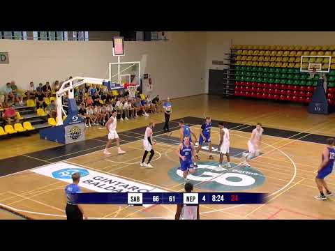 Nojus Mineikis #7 preseason games with BC "Neptunas" for 2024/25.