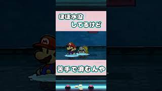 下水っぽい所にほぼ水没してるクリスチーヌちゃんｗｗｗ〈ペーパーマリオRPG実況 #07〉#shots