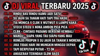 Download lagu DJ TIKTOK TERBARU 2025 - DJ RINDU AKU RINDU KAMU JADI SATU🎵DJ SU JAUH SA TANAM HATI TAPI TRA HASIL mp3 Download lagu DJ TIKTOK TERBARU 2025 - DJ RINDU AKU RINDU KAMU JADI SATU🎵DJ SU JAUH SA TANAM HATI TAPI TRA HASIL mp3