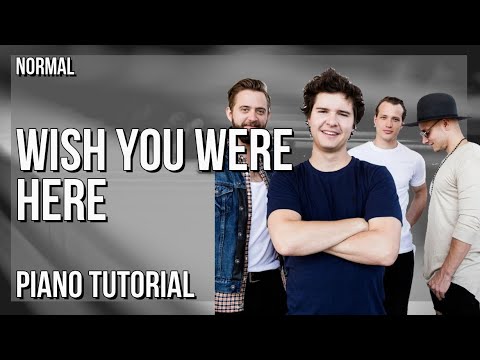 How to play Wish You Were Here by Lukas Graham ft Khalid on Piano (Tutorial)