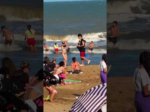 🇦🇷 Sunny day in Pinamar Beach, Argentina #shorts