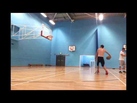 6'3" Liam Eley from the UK Puttin' in Work ::Behind the back and Between the legs dunks!