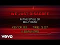 Billy Dean - We Just Disagree (Karaoke)