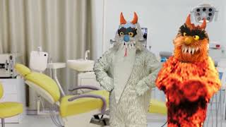 Sesame Street: Frazzlestein Goes To Dentist At Christmas Mall (Fan Recreation Trailer)