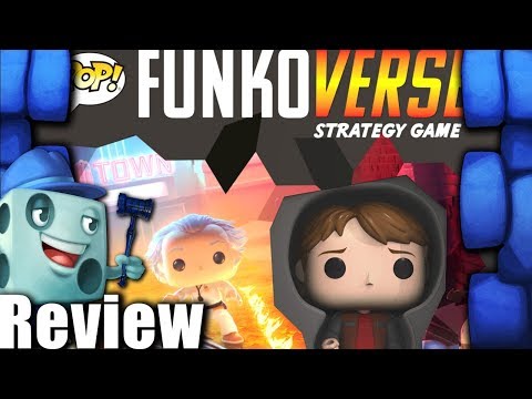 Funkoverse Strategy Game: Back to the Future – Marty McFly & Doc Brown Review   with Tom Vasel