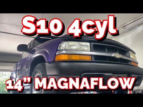 1999 Chevy S10 4cyl DUAL EXHAUST w/ 14" MAGNAFLOW!