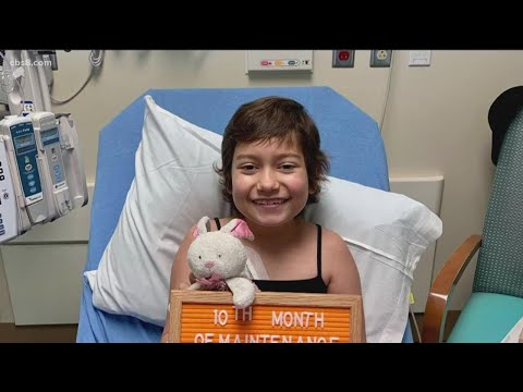 Dinosaur dream for San Marcos girl fighting cancer