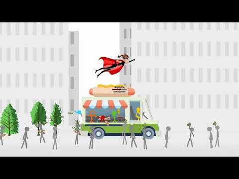 Blue's New Superpower - #TeamTrees Superhero Donna Flying American