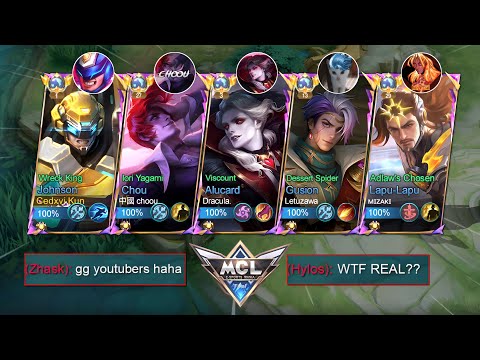 5 MAN IMMORTAL + YOUTUBERS in MCL FINALS!! (Worlds best in one team!?🤯)