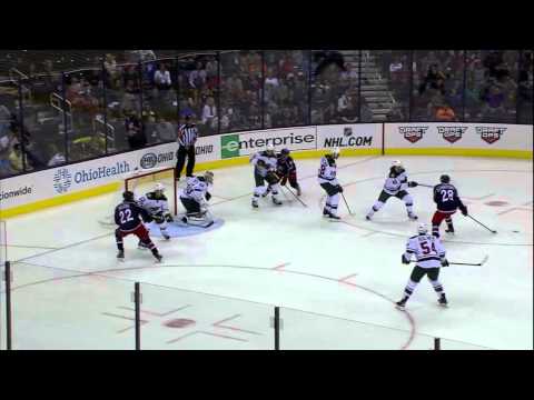 CBJ vs. Wild: Second Period Highlights