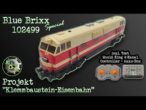 Review | Aufbau + Fazit | Blue Brixx Special 102499 - "Baureihe 118 DR" - 6W | UHD | 4K | deutsch