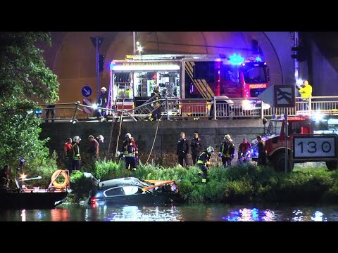 BMW rast in die Mosel - zwei Schwerverletzte: Bernkastel-Kues!