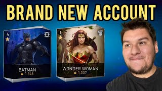 How To Start A NEW ACCOUNT In Injustice 2 Mobile
