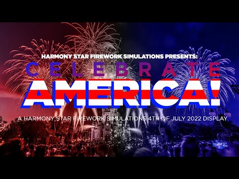 FWsim | Disney's Celebrate America! (4th of July recreation)