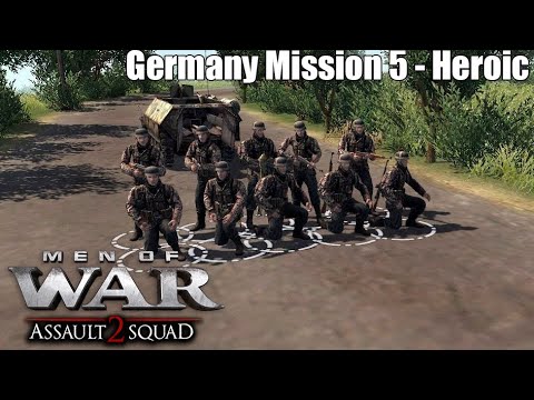 Germany Mission 5 - Heroic | Men of War: Assault Squad 2