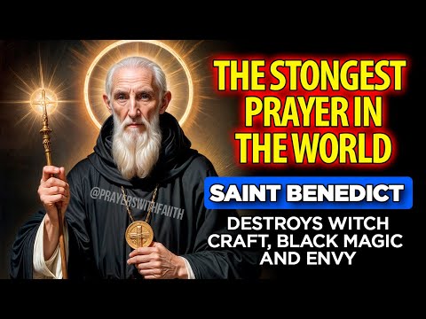 ST. BENEDICT - PRAYER AGAINST CURSES, ENEMIES, AND WITCHCRAFT | UNBLOCK YOUR PATHS