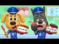 Let S Learns To Brush Teeth Good Habits Kids Cartoon Sheriff Labrador BabyBus